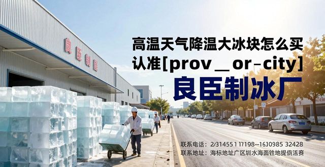 高温天气降温大冰块怎么买 认准新吴良臣制冰厂