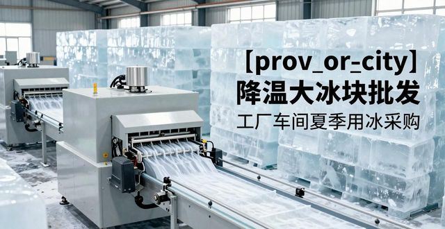 新吴降温大冰块批发 工厂车间夏季用冰采购